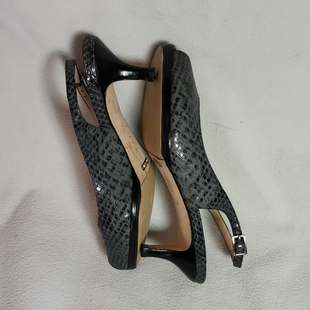 Cole Haan leather slings